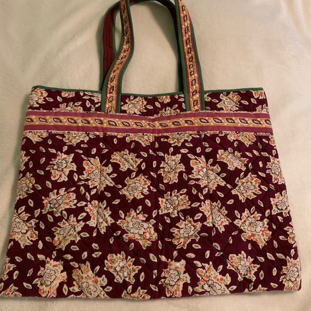 Pomegranate Quilted Carrier Bag